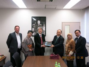 Delegasi FHUI di Ritsumeikan University